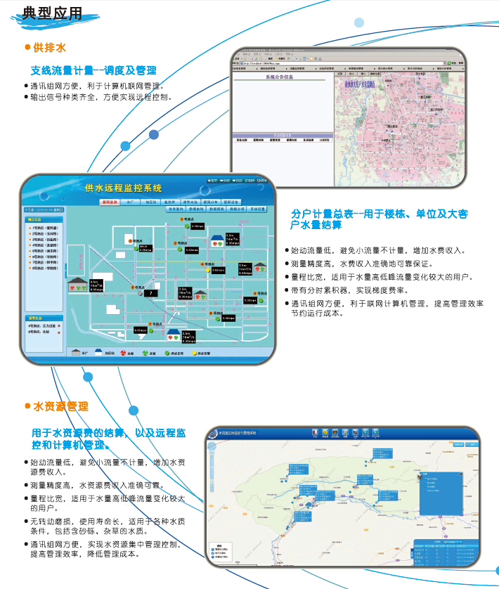 无线远传超声波水表超声波流量计双声道超声波流量计江苏兄弟仪表厂